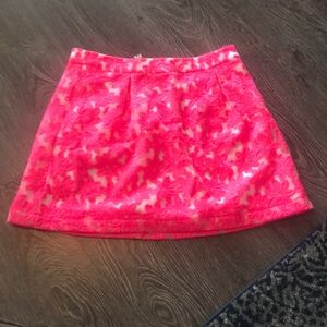 Hot pink Mini skirt